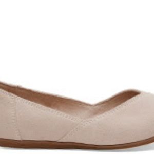 Blush Suede Women's Jutti Flats